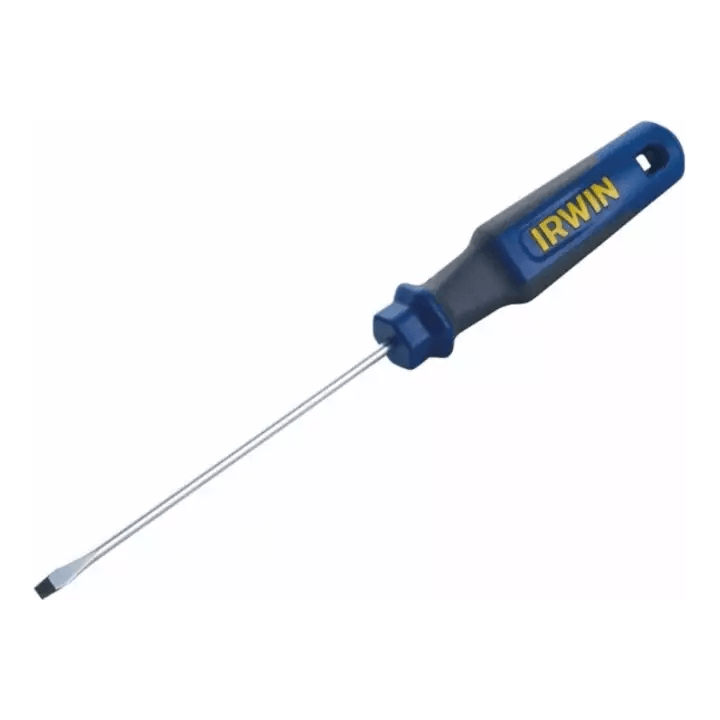 Irwin Flat / Slotted Screwdriver (-) | Irwin by KHM Megatools Corp. Irwin Flat / Slotted Screwdriver (-) | Irwin by KHM Megatools Corp.